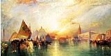Thomas Moran The Gate of Venice painting